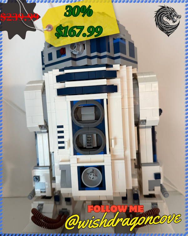 (Prime Day Final Day) LEGO R2-D2 Set 75308